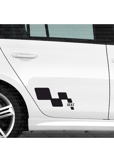Seat Leon Yan Kapı Sticker Aksesuarı Tuning Araca Özel