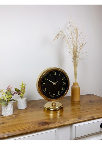 Gold Metal Tokyo Masa Saati 25 20 Cm Renkli