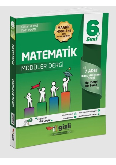 Gizli Yayınları 2026 6. Sınıf Matematik Müfredatın Gizli Dergisi Güncel Müfredat