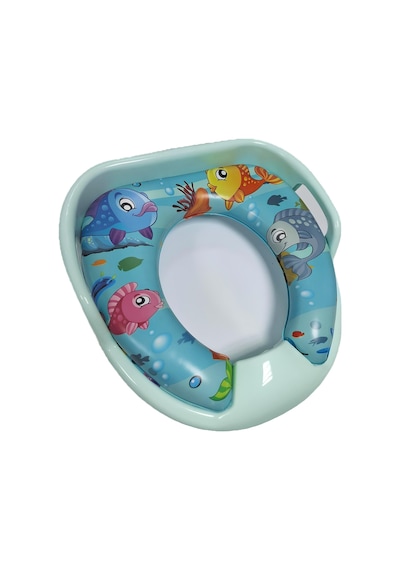 Softy Jumbo Kids - Bebek / Çocuk Klozet Kapağı Adaptörü -mint -balık