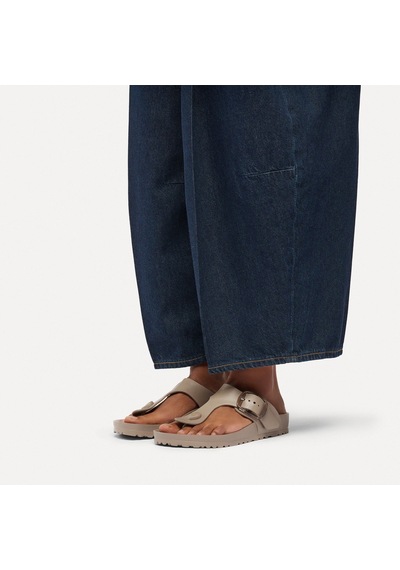 Birkenstock Gizeh Eva Big Buckle Kadın Terlik 1033167 Kahve