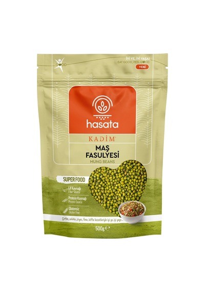 Hasata Kadim Maş Fasulyesi 500 G - 8 Adet Tarı