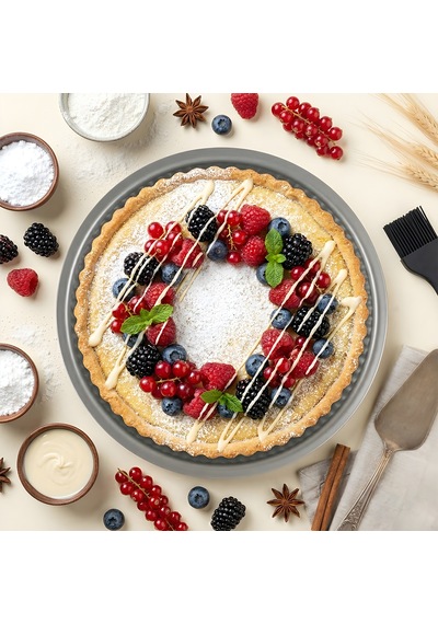 Guardini Tart Kalıbı Mor 28 Cm Renkli