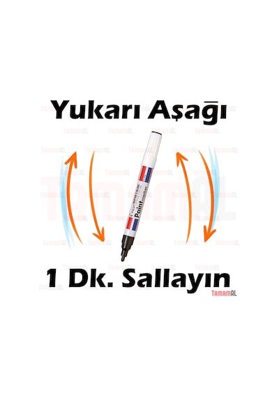 Mini Hasar Oto Araç Kaporta Çizik +Rotüş Boya Kalemi Set Mini Hasar Oto Araç Kaporta Çizik +Rotüş Boya Kalemi Set
