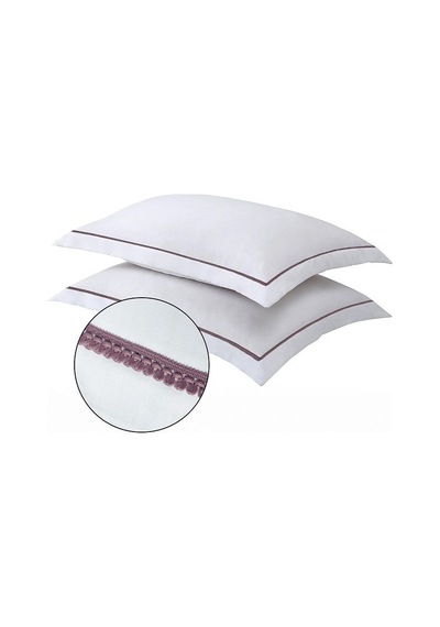 Güpür Detaylı Çift Kişilik Beyaz Çarşaf 2 Yastık Kılıfı 240x260cm Diğer