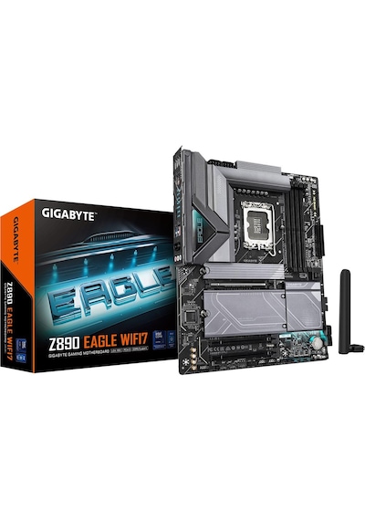 Gıgabyte Z890-EAGLE-WIFI7 Z890 EAGLE WIFI7 DDR5 9200 MHz (OC) ATX Soket 1851 Anakart