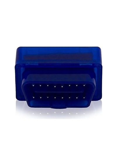 Elm327 Obt2a-s-b Süper Mini Araç Arıza Tespit Cihazı Obd2 V1.5, Mavi