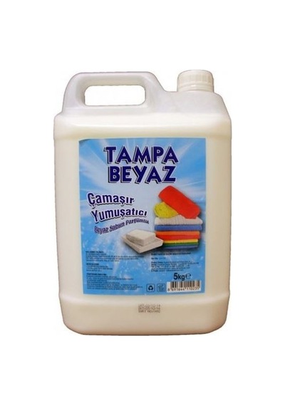 Tampa Beyaz Sabun Parfümlü Yüzey Temizleyici + Çamaşır Yumuşatıcı + Sıvı Sabun 4 x 5 L