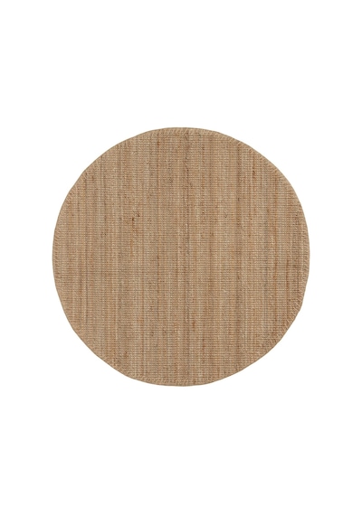Jüt Halı, Natürel, 130 Cm