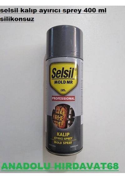 Selsil Kalıp Ayırıcı Silikon Sprey 400 ML
