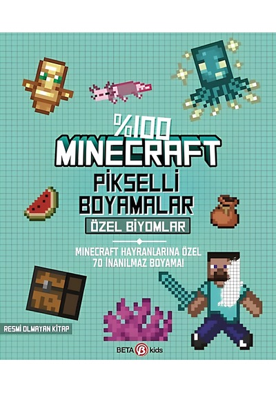 %100 Pikselli Boyamalar Özel Biyomlar