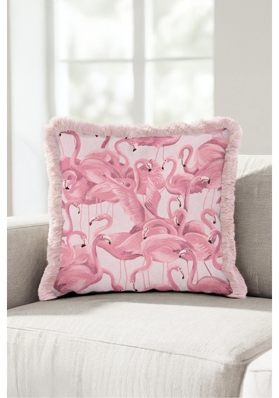 Tropikal Flamingo Desenli Saçaklı Yastık Kılıfı-egzotik Kuş Pudra Krem Pembe Püsküllü Kırlent Kılıfı Puslu Vadi Halo Tropikal Flamingo Desenli Saçaklı Yastık Kılıfı-egzotik Kuş Pudra Krem Pembe Püsküllü Kırlent Kılıfı Puslu Vadi Halo