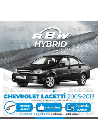 Chevrolet Lacetti Ön Silecek Takımı (2005-2011) RBW Hibrit