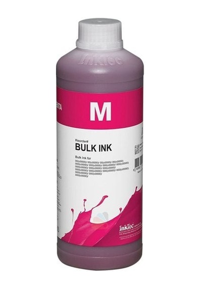 Inktec Hp Uyumlu Pigment Kırmızı Mürekkep 1 Litre Diğer