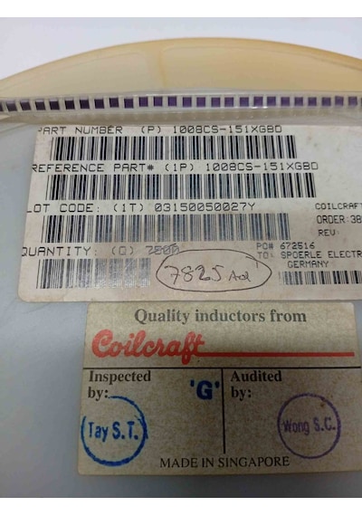 1008cs151xgbd Coılcraft Diğer Bobin 8 Adet
