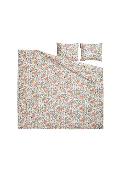 Ikea Daggsalvıa Çift Kişilik Nevresim Takımı 220 X 240 Cm Beyaz - Pembe - Sarı - Mavi Çok Renkli