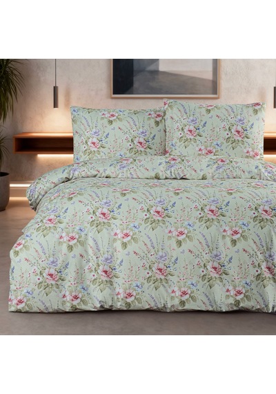 Aryıldız Home Valeria %100 Pamuk Tek Kişilik Nevresim Takımı Renkli