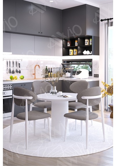 Avvio Bella Bohem Ayak Beyaz Polo Sandalye 90x90 Yemek Masası Mutfak Masası Masa Sandalye Takımı Avvio Bella Bohem Ayak Beyaz Polo Sandalye 90x90 Yemek Masası Mutfak Masası Masa Sandalye Takımı
