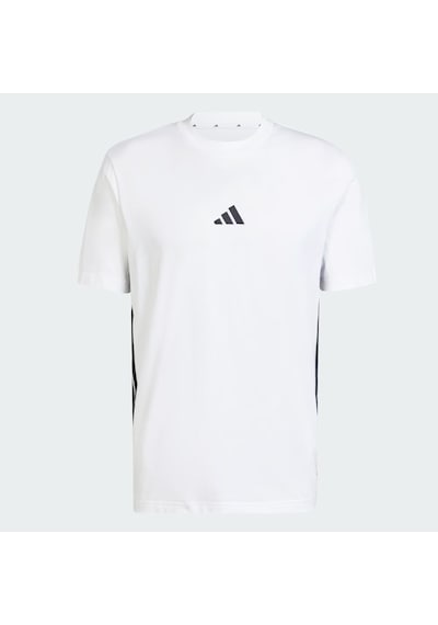 Whıte/black Adidas Erkek Günlük T-shirt M 3s Sj T Je6388 Beyaz