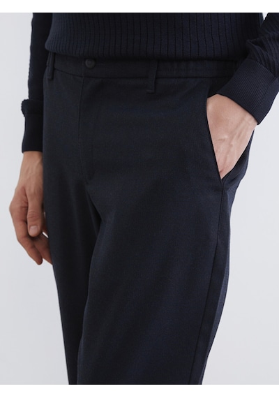 Lcw Vision Lacivert Beli Lastikli Regular Fit Erkek Pantolon