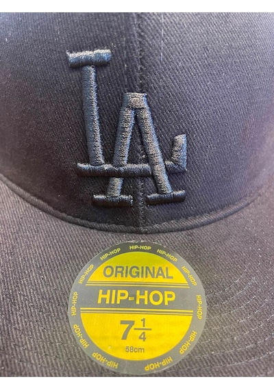 Hamze La Los Angeles Hiphop Snapback Rapper Baseball Drip Şapka Cap Siyah - Siyah