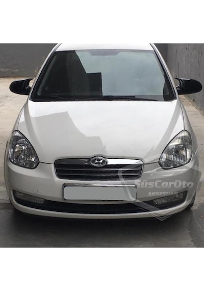 ŞüsCarOto Hyundai Accent Era 2006-2012 Batman Yarasa Ayna Kapağı Piano Black ABS Plastik (00)