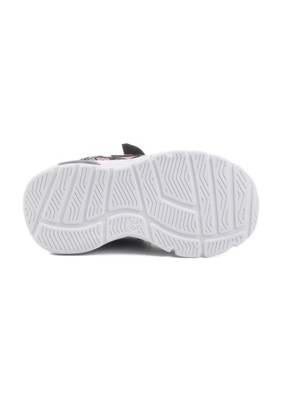 Siyah Lila Cırtlı Işıklı Kız Çocuk Spor Ayakkabı 336126 B Siyah - Lila
