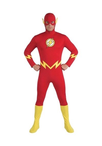 Flash Kostümü Yetişkin Çok Renkli