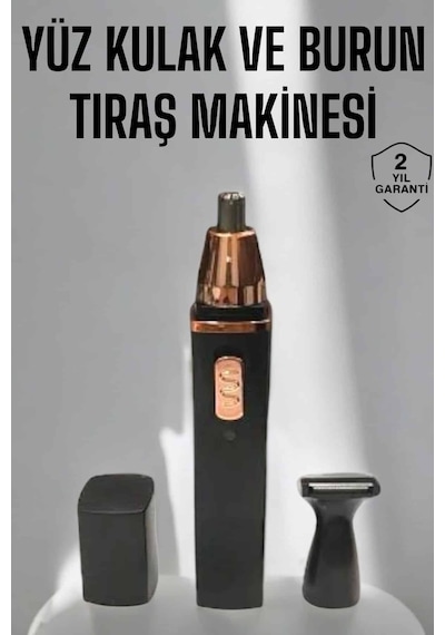 Tıraş Makinesi Kulak Burun Ve Yüz Temizleyici Şarjlı Mini