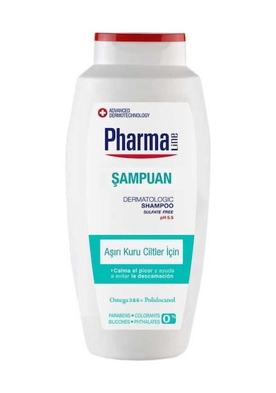 Pharma Line Aşırı Kuru Ciltler için Şampuan 250 ML