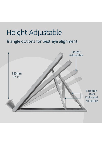 Lexroo Smartfit Easy Riser Go 17 İnç Dizüstü Bilgisayar Standı