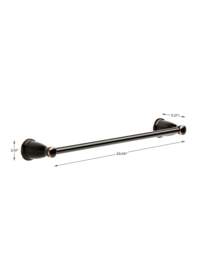 Kın5pc-orb Kinla Banyo Aksesuar Seti, 5 Parça, Yağlı Bronz Çok Renkli