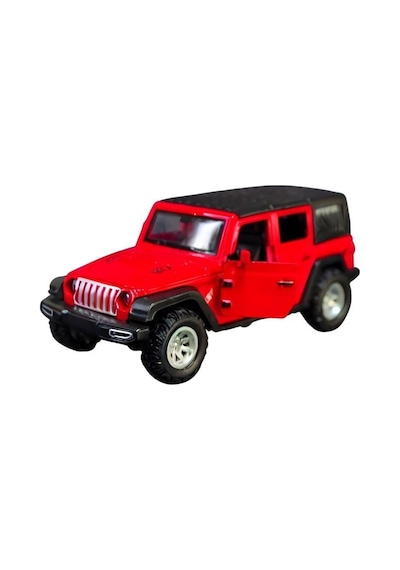 Ctoy Çek Bırak Kapıları Açılabilen Arazi Aracı 63919 Kırmızı Çok Renkli