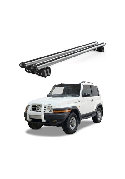Pençe Ssangyong Koranto 3d 1997-2005 Uyumlu Gri Ara Atkı Port Bagaj Tavan Barı