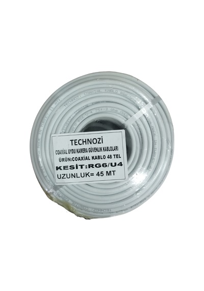 48 Tel 45 Metre Uydu Kablosu