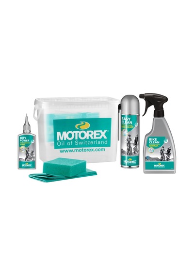 Motorex Bisiklet Temizleme Kiti 6 Parça Siyah - Kırmızı