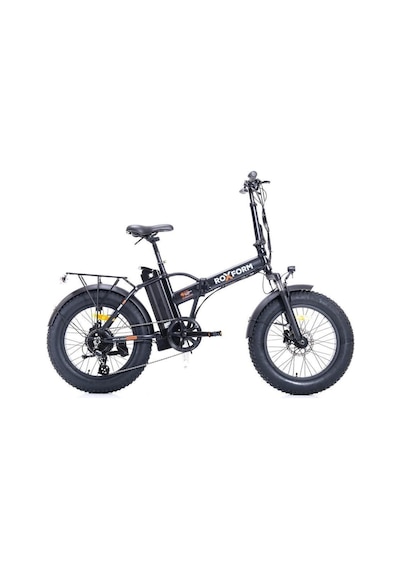 Roxform Ege Şehir Elektrikli Bisiklet - 250w Motor, 20 İnç Jant Siyah