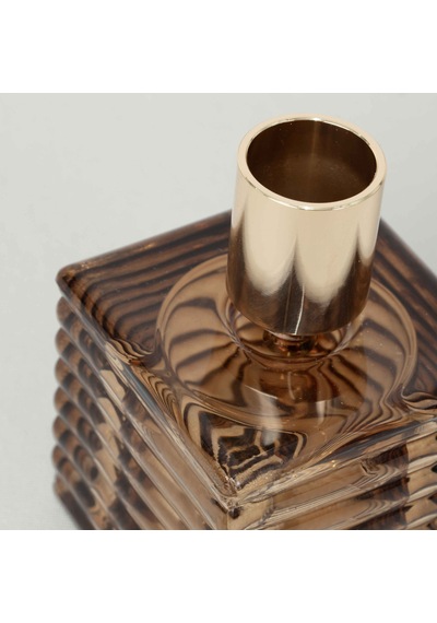 Linens Chic Mumluk 6x6x10 Cm Amber Amber