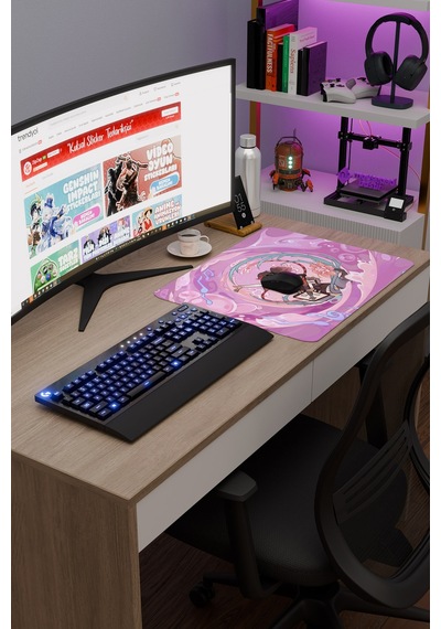 Xinyan Genshin Impact Anime Oyuncu V1 - 48x40 Xl Gaming Mouse Pad Fare Altlığı