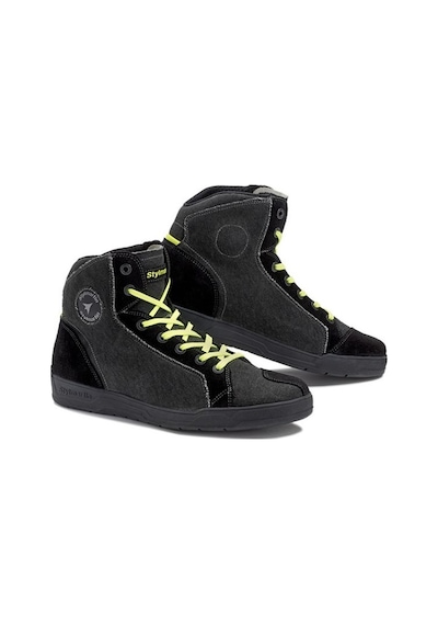 Stylmartin Shadow Black Nero Korumalı Motosiklet Ayakkabısı Siyah
