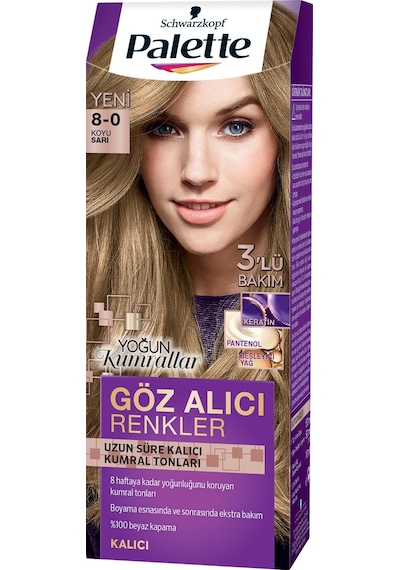 Palette Göz Alıcı Renkler 8 - 0 Koyu Sarı (540471618)