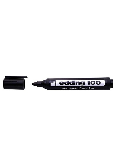 Edding 100 Permanent Marker Siyah