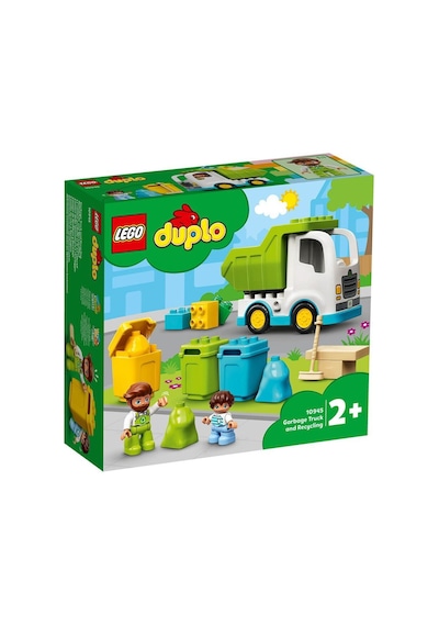 LEGO® Duplo 10945 Çöp Kamyonu Ve Geri Dönüşüm 19 Parça
