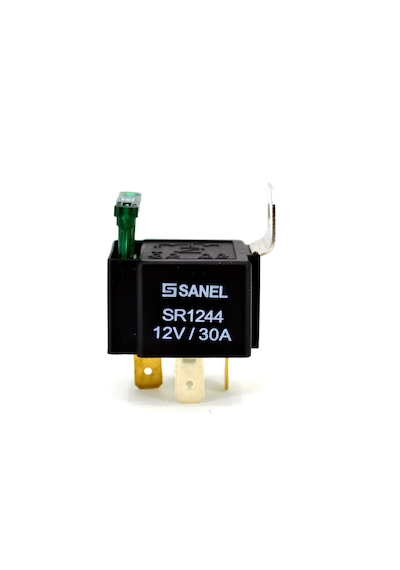 Sigortalı Röle Sanel Sigortalı Mini Röle 12v 30a 4 Uçlu 30-87-86