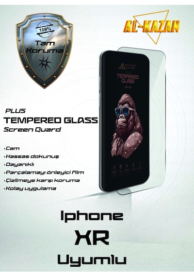 Pp Apple Uyumlu iPhone Xr Şeffaf Kırılmaz Ekran Koruyucu Ultra İnce, Anti Çizik & Darbeye Dayanıklı Korumalı 57301482