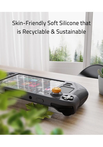 Steam Deck Oled/lcd Uyumlu Silikon Koruyucu Kılıf Gri M53