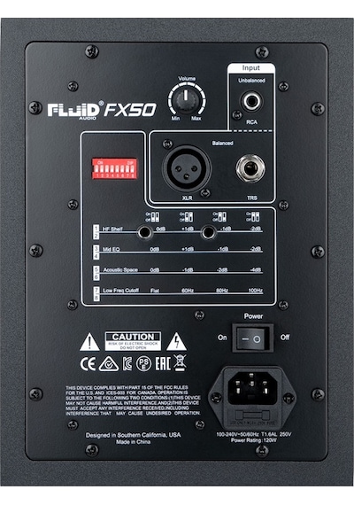Fluid Audio Fx50 Referans Monitör Hoparlör Tek