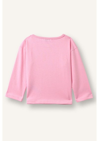 Defacto Kapüşonlu Cepli Fermuarlı Sweatshirt Sweatshirt Hırka Kız Bebek I0588a526aupn253 Pembe-pn253