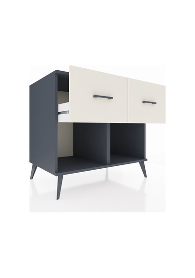 Kronos Şifonyer 2 Çekmeceli 88x59x80 Antrasit-çam/aytaşı Çam/aytaşı Kronos Şifonyer 2 Çekmeceli 88x59x80 Antrasit-çam/aytaşı Çam/aytaşı