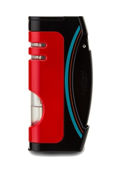 Lubinski Eclipse Tek Torch Delicili Puro Çakmağı Kırmızı-siyah Lb-202